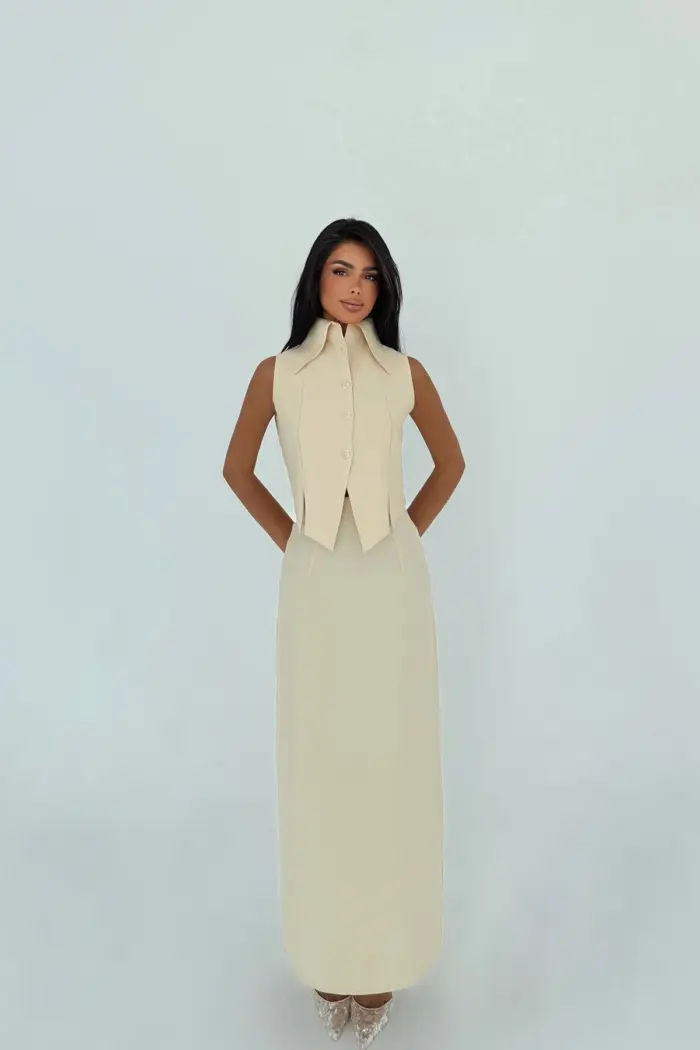 Elegant Formal Vintage Set - Producer: EYYO ATELIER - Wholesale Women Clothes - TheBS Women