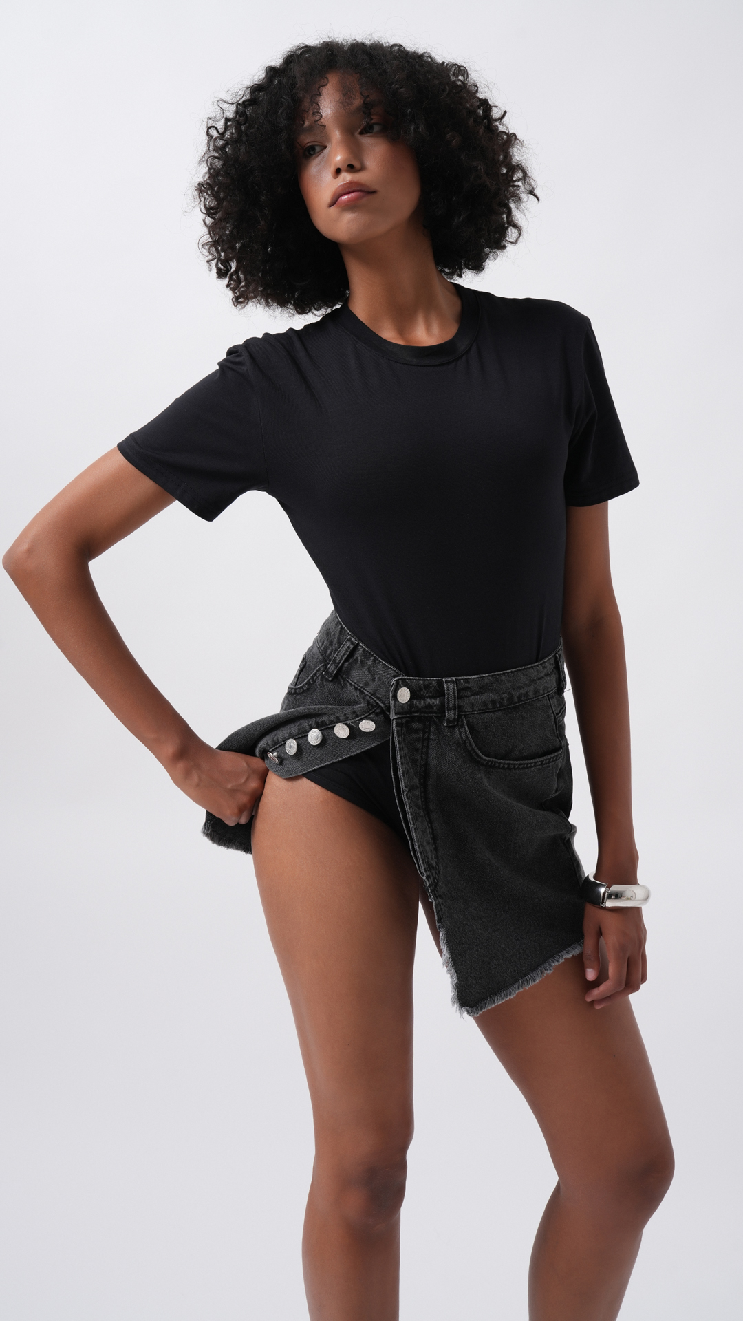 Fitted Casual Streetwear Bodysuit - Producer: Black Fashion - Wholesale Women Clothes - TheBS Women