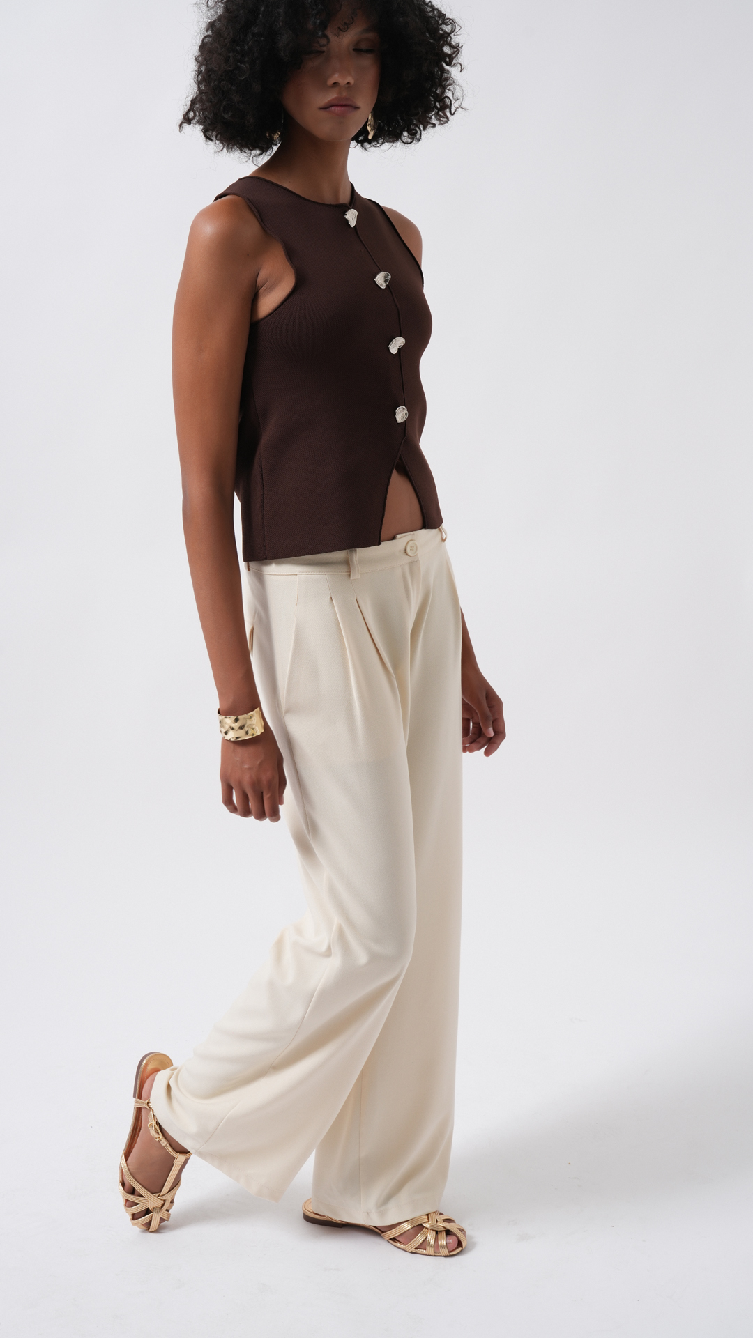Wide Leg Palazzo Pants - Producer: Black Fashion - Wholesale Women Clothes - TheBS Women