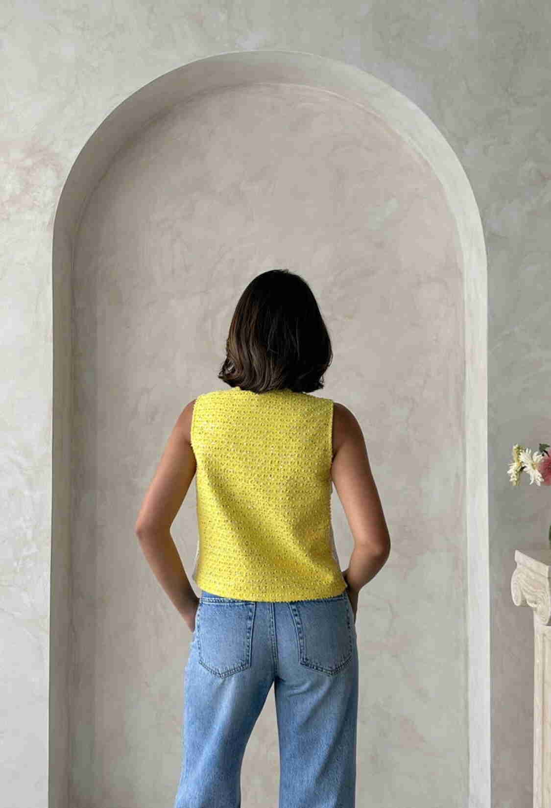 White Boho Tie Sleeveless Shirt - Brand: Topshow - Women & Kids, Baby Clothes Wholesale - TheBS Women