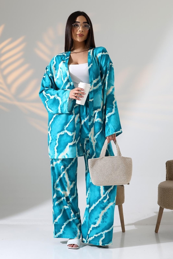 Mix Color Oversized Tie Dye Set - Producer: My Jest Fashion - Wholesale Women Clothes - TheBS Women