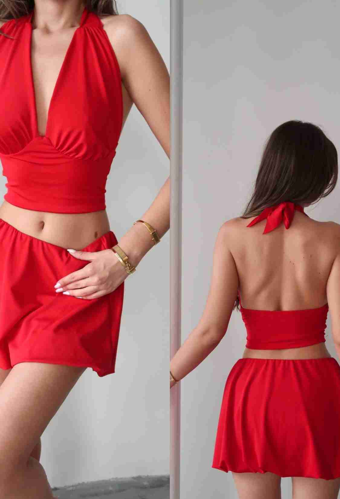 Sexy Slim Fit Halter Neck Set - Brand: My Jest Fashion - Women & Kids, Baby Clothes Wholesale - TheBS Women