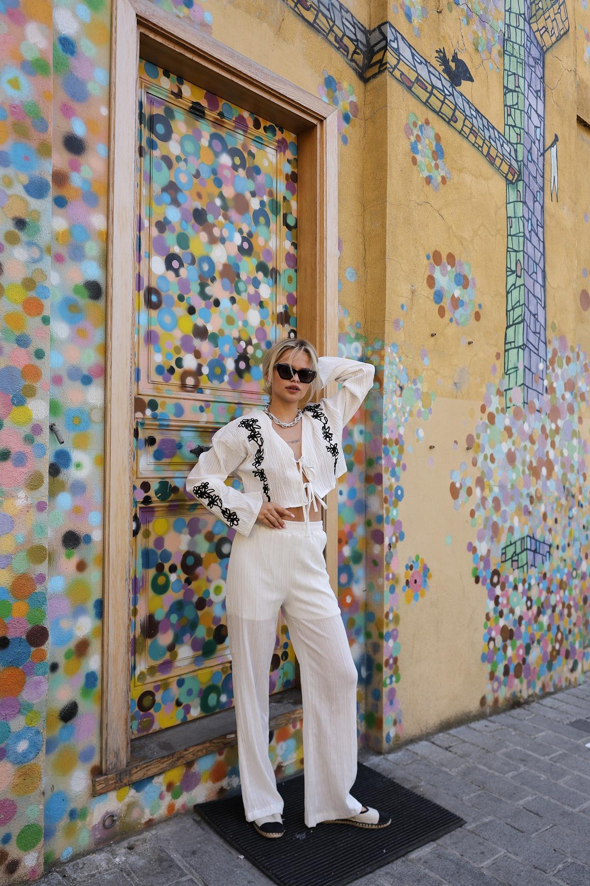 Elegant Boho Set With Palazzo Pants – Brand: Reyon – Women & Kids, Baby Clothes Wholesale – TheBS Women