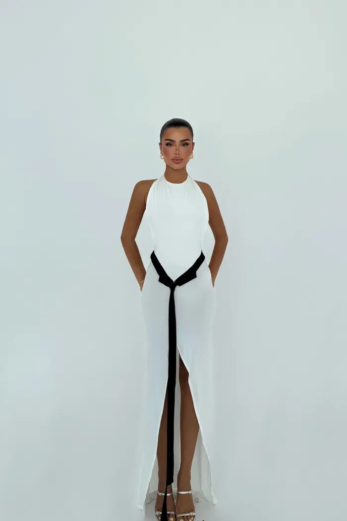 Elegant Floor Length Slip Dress - Producer: EYYO ATELIER - Wholesale Women Clothes - TheBS Women