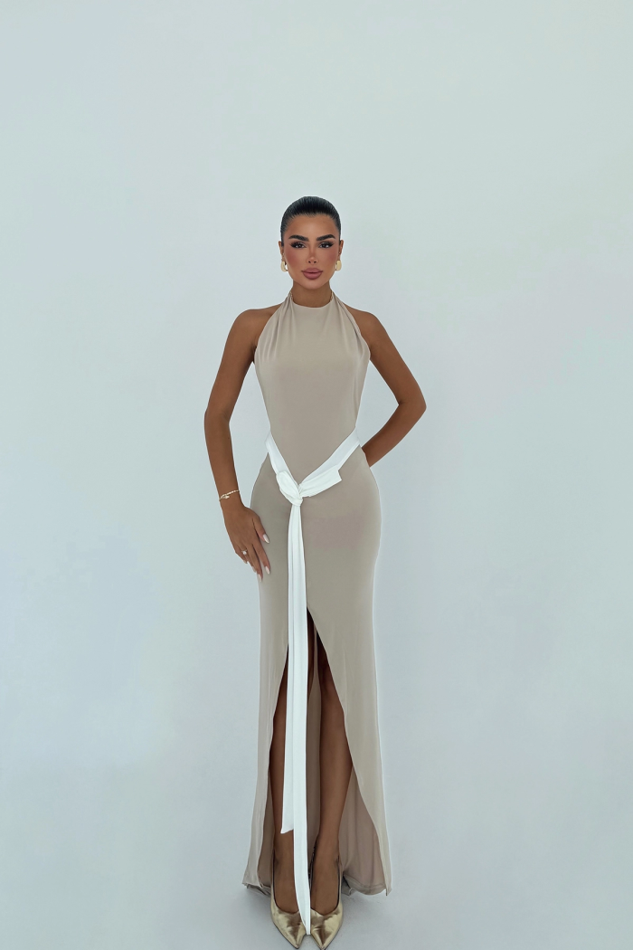Elegant Sleeveless Sheath Dress - Producer: EYYO ATELIER - Wholesale Women Clothes - TheBS Women