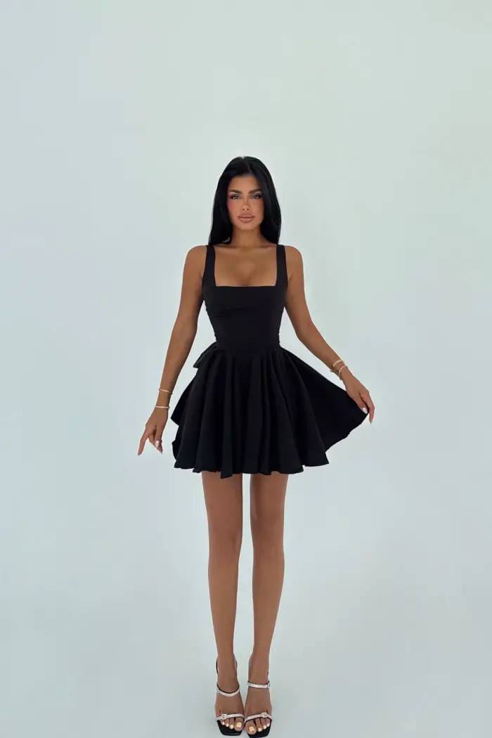 Sexy Elegant Sleeveless Skater Dress - Producer: EYYO ATELIER - Wholesale Women Clothes - TheBS Women