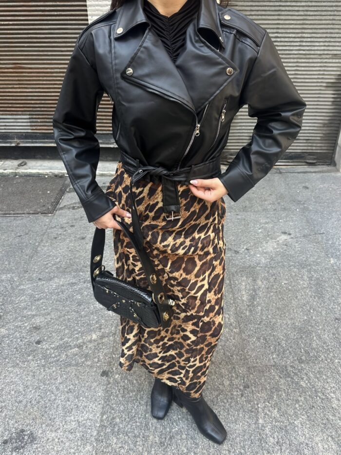Biker Jacket With Notched Collar & Zipper Pockets - Producer: My Jest Fashion - Wholesale Women Clothes - TheBS Women