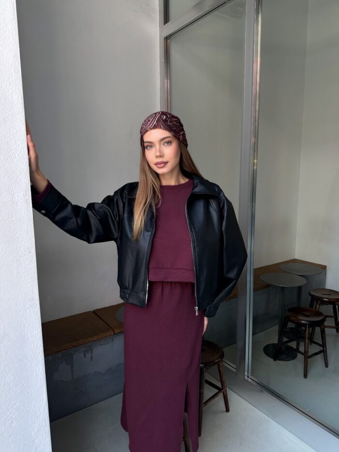Biker Jacket With Oversized Fit - Producer: My Jest Fashion - Wholesale Women Clothes - TheBS Women