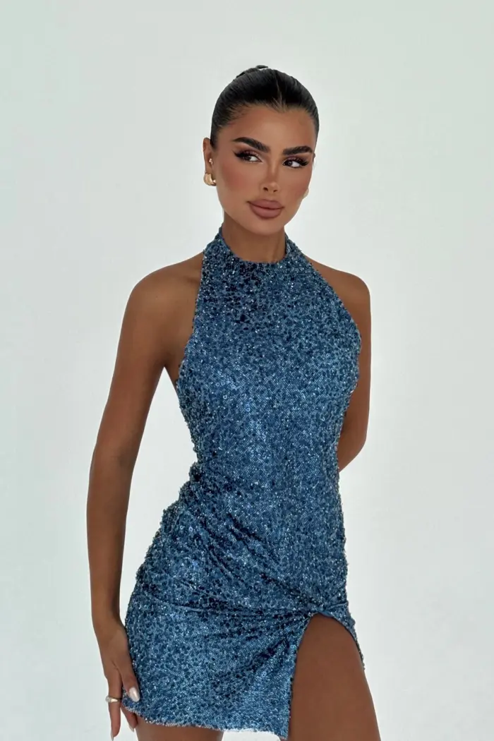 Sexy Glam Bodycon Mini Dress - Producer: EYYO ATELIER - Wholesale Women Clothes - TheBS Women
