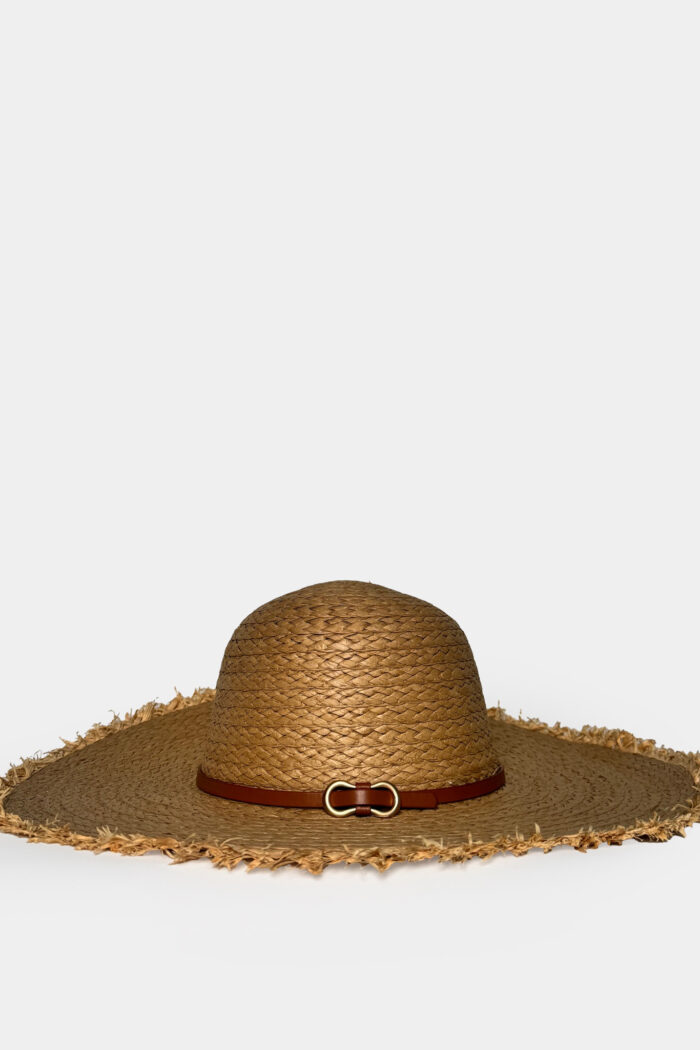 Brown Vintage Hat For Beach And Party - Producer: Black Fashion - Wholesale Women Clothes - TheBS Women