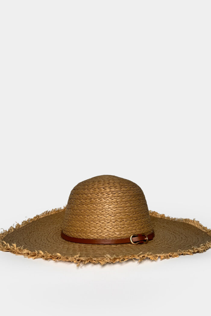 Brown Vintage Hat For Beach And Party - Producer: Black Fashion - Wholesale Women Clothes - TheBS Women