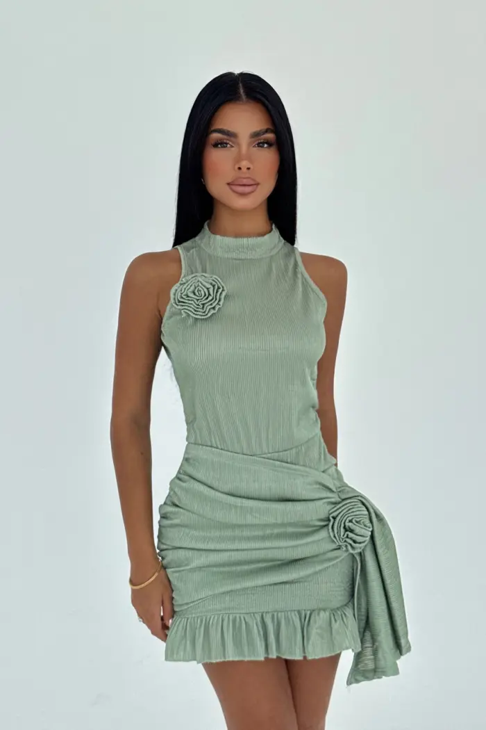 Sexy Elegant Bodycon Mini Dress - Producer: EYYO ATELIER - Wholesale Women Clothes - TheBS Women