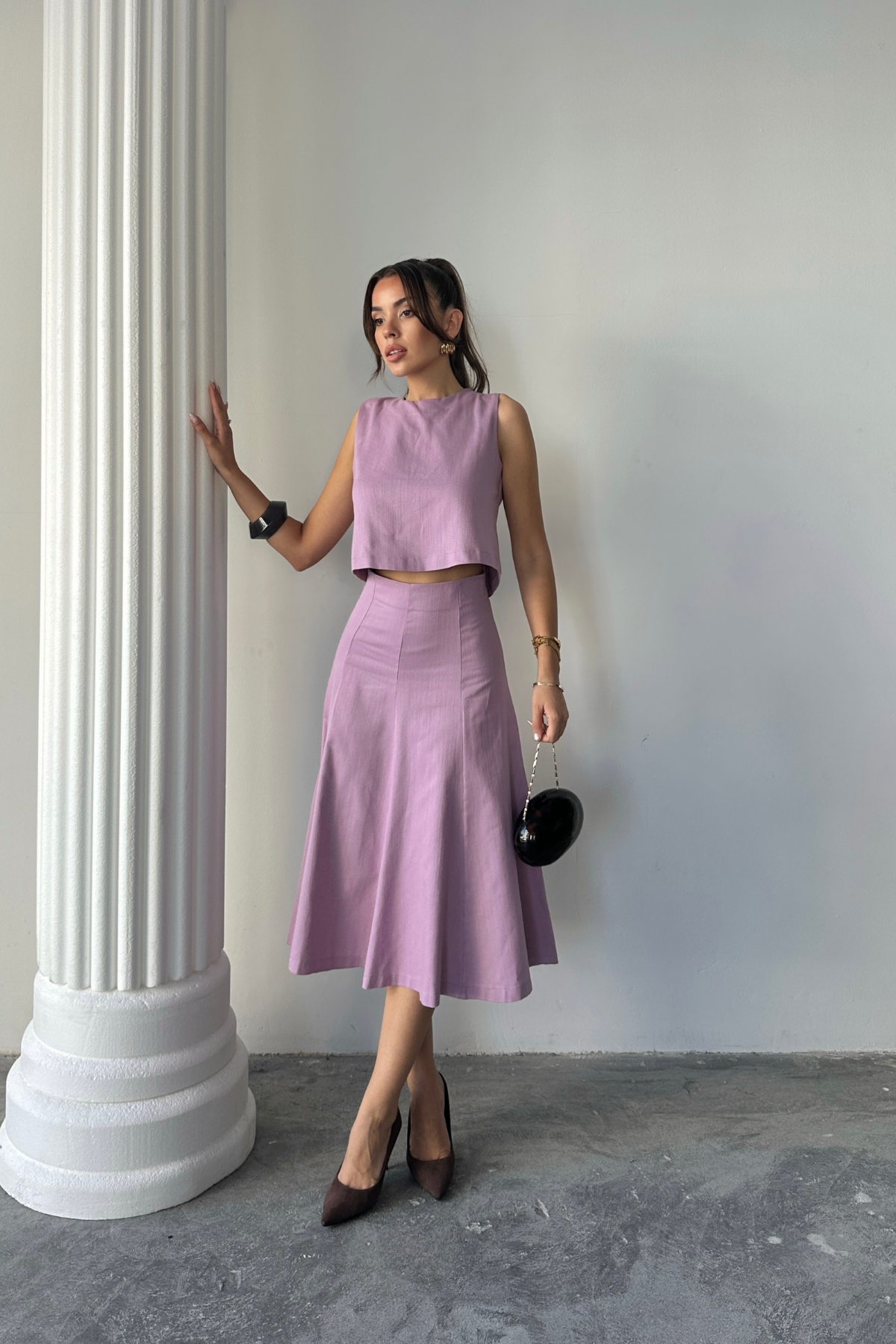 Purple Elegant Casual Formal Set - Brand: Ello - Women & Kids, Baby Clothes Wholesale - TheBS Women