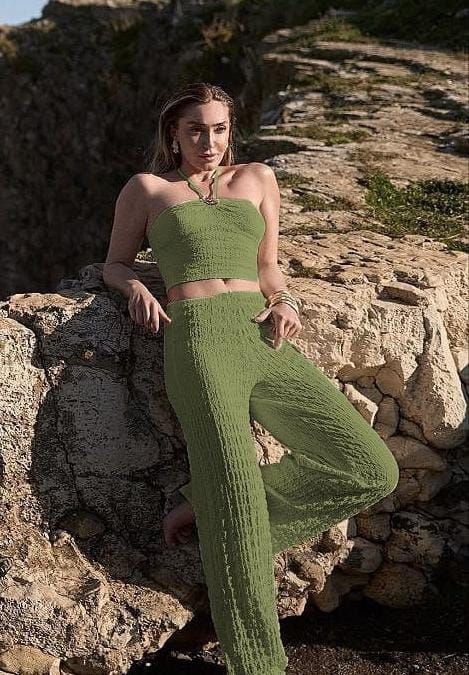 Green Elegant Boho Set - Brand: My Jest Fashion - Women & Kids, Baby Clothes Wholesale - TheBS Women