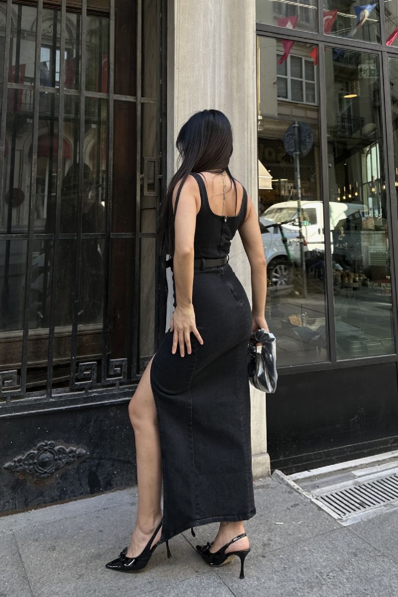 Black Sexy Elegant Sleeveless Bodycon Maxi Dress – Brand: XLove – Women & Kids, Baby Clothes Wholesale – TheBS Women
