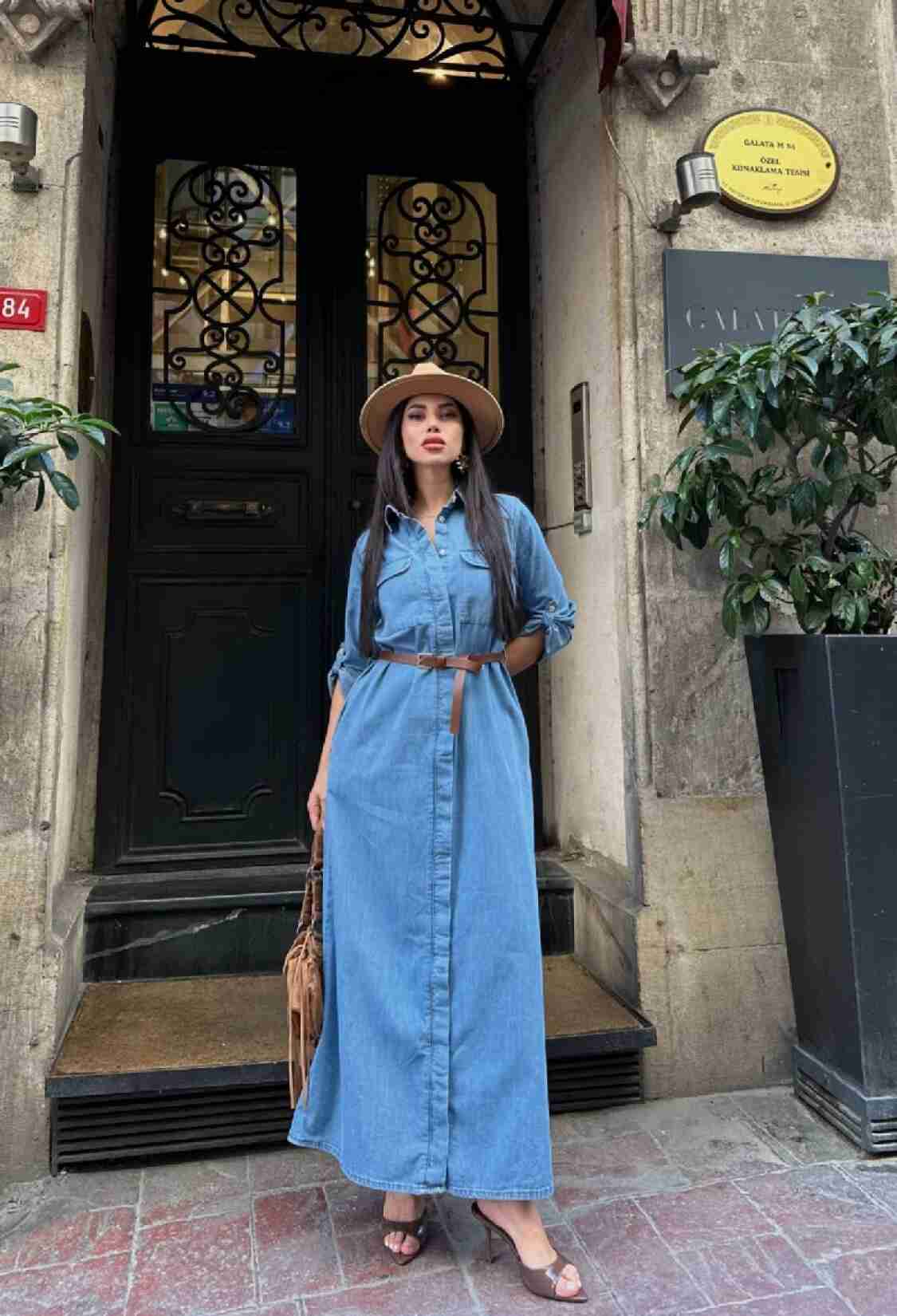 Casual Modest Elegant Formal Shirt Dress - Brand: XLove - Women & Kids, Baby Clothes Wholesale - TheBS Women