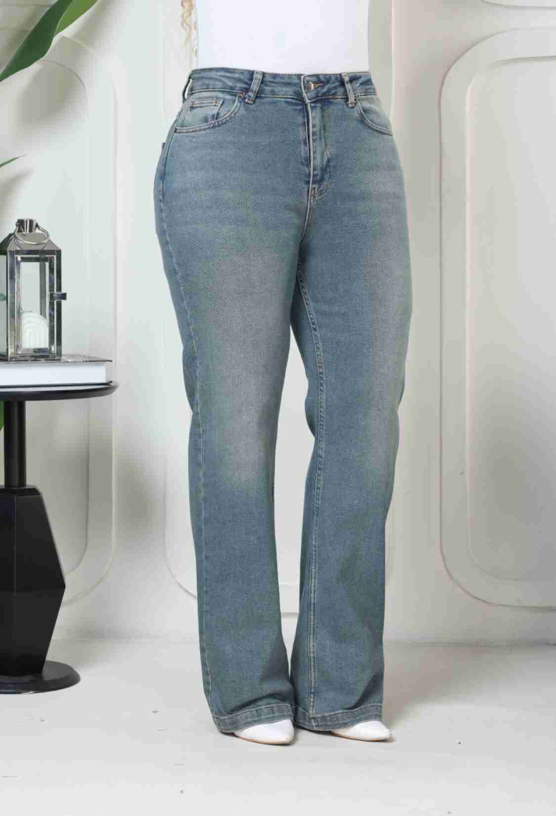 Casual Mom Jeans High Waist Straight Leg - Brand: XLove - Women & Kids, Baby Clothes Wholesale - TheBS Women