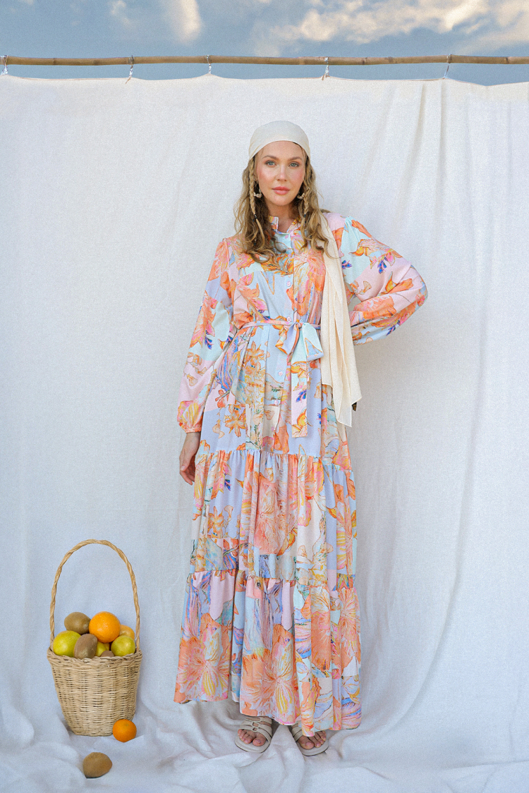 Mix Color Dress - Brand: Puane - Women & Kids, Baby Clothes Wholesale - TheBS Women
