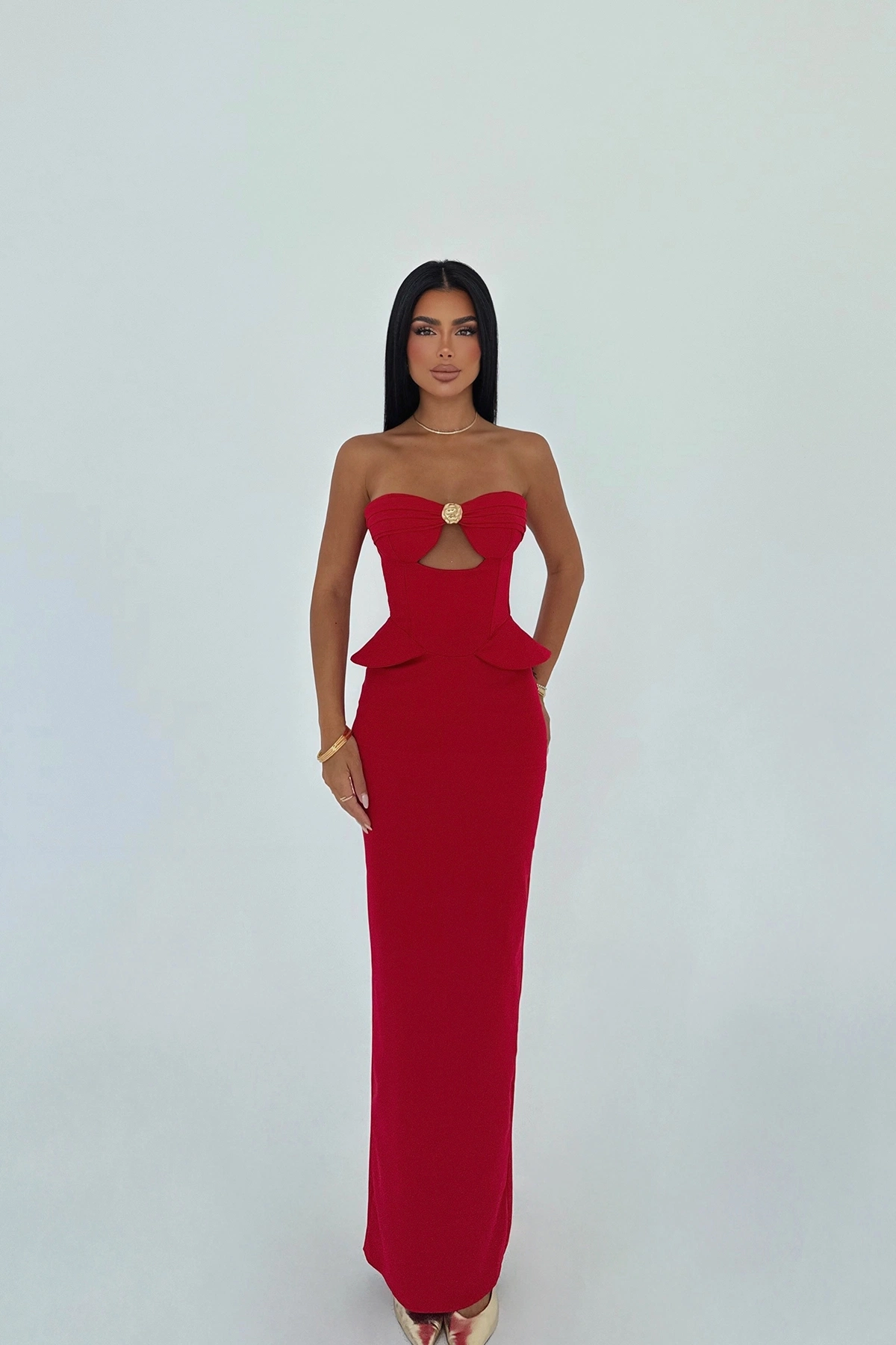 Strapless Sexy Elegant Bodycon Dress - Brand: EYYO ATELIER - Women & Kids, Baby Clothes Wholesale - TheBS Women