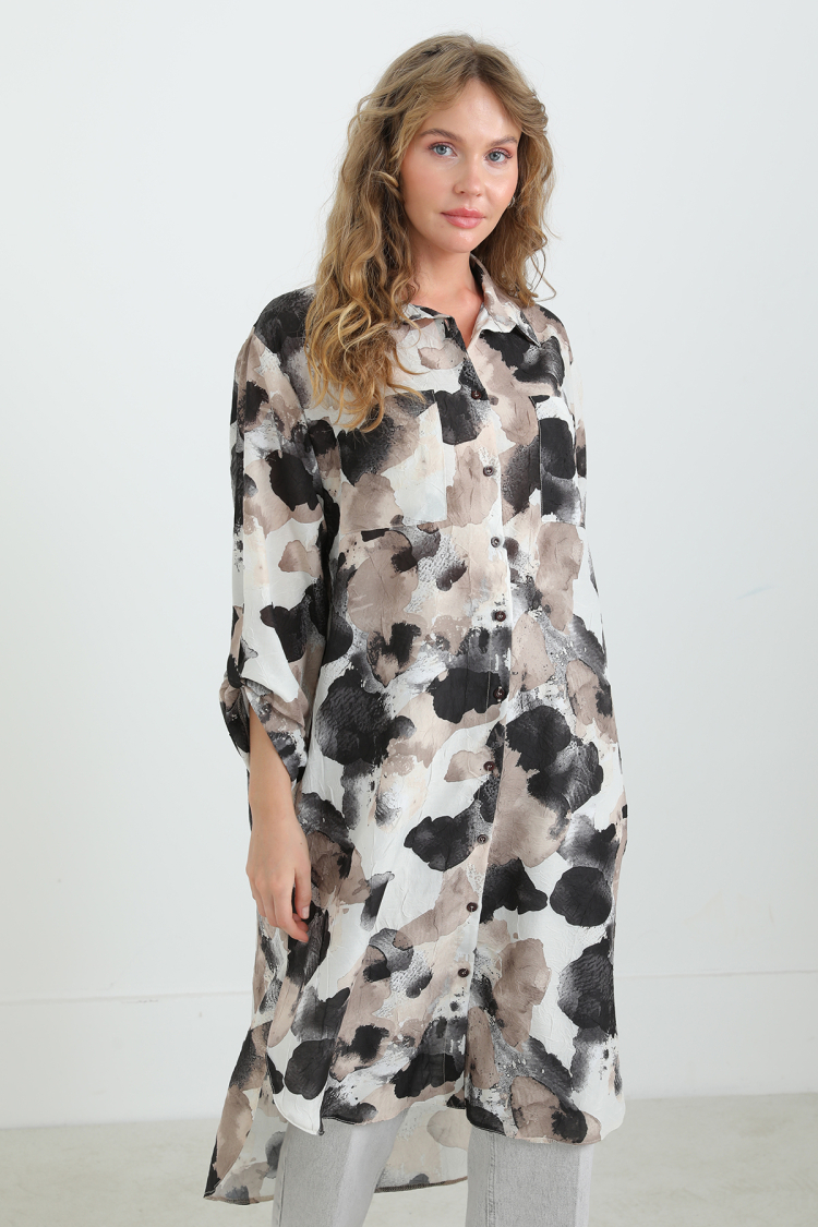 Casual Modest Boho Tunic - Brand: Puane - Women & Kids, Baby Clothes Wholesale - TheBS Women