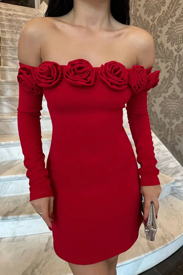 Rose Mini Dress - Producer: EYYO ATELIER - Wholesale Women Clothes - TheBS Women
