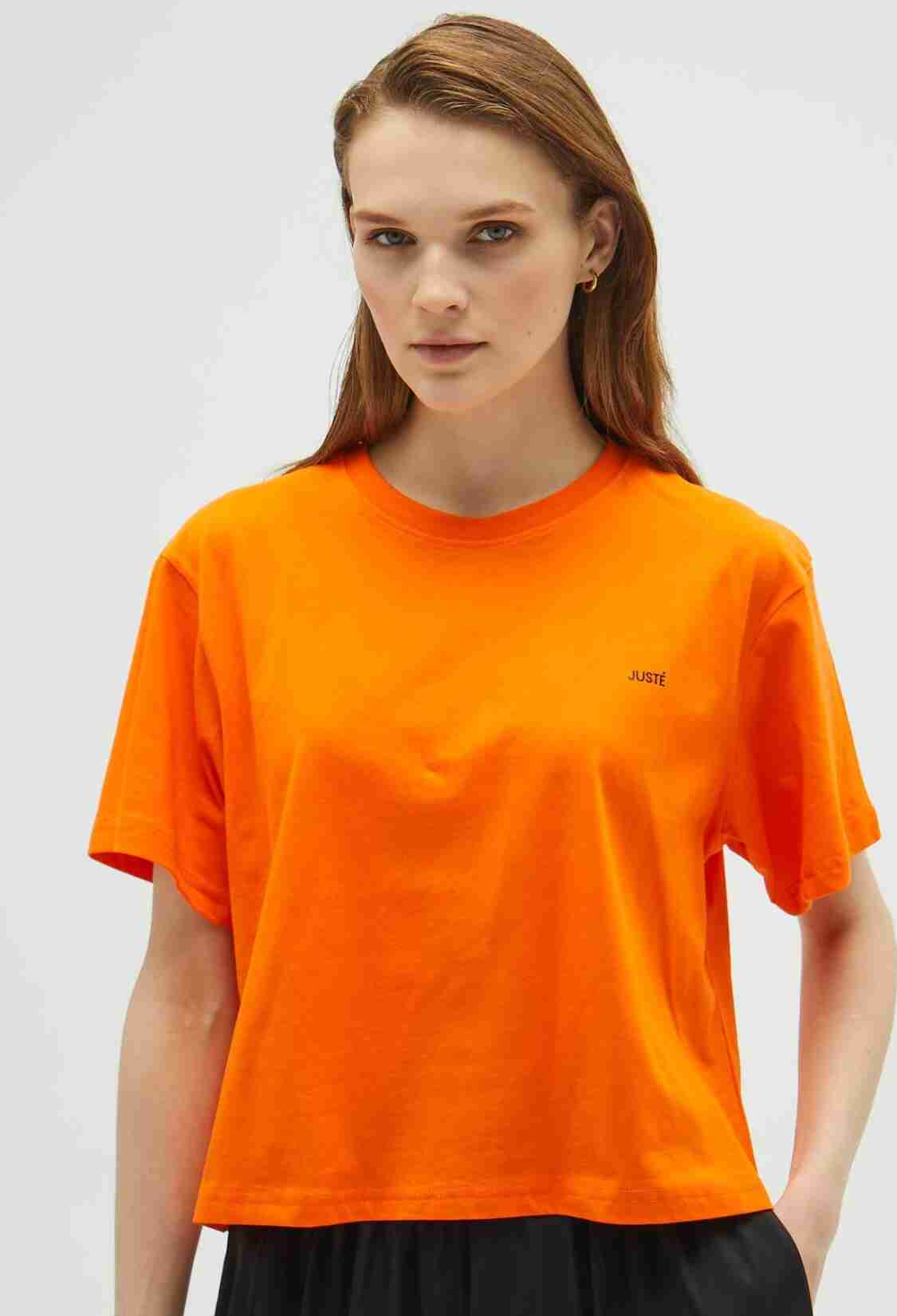 Oversize Crop T-shirt - Brand: Juste - Women & Kids, Baby Clothes Wholesale - TheBS Women