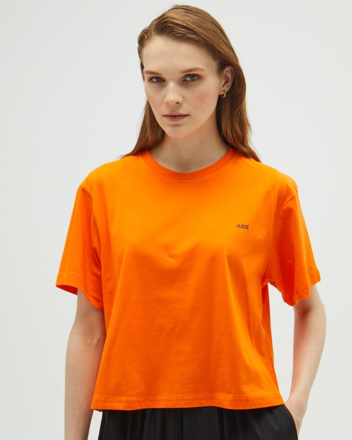 Oversize Crop T-shirt - Producer: Juste - Wholesale Women Clothes - TheBS Women