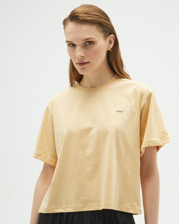 Oversize Crop T-shirt - Producer: Juste - Wholesale Women Clothes - TheBS Women