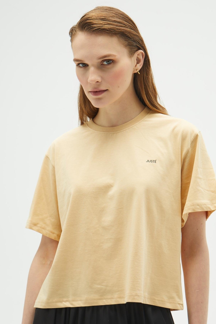 Oversize Crop T-shirt - Brand: Juste - Women & Kids, Baby Clothes Wholesale - TheBS Women