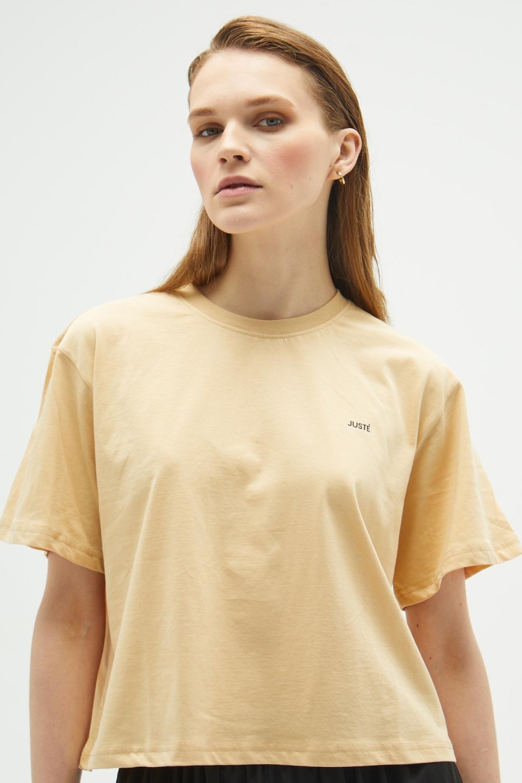 Oversize Crop T-shirt - Brand: Juste - Women & Kids, Baby Clothes Wholesale - TheBS Women