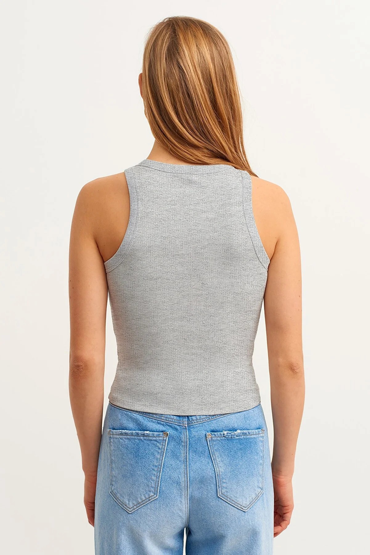 Ribbed Halter Neck Knitted Undershirt – Brand: la & vetta – Women & Kids, Baby Clothes Wholesale – TheBS Women