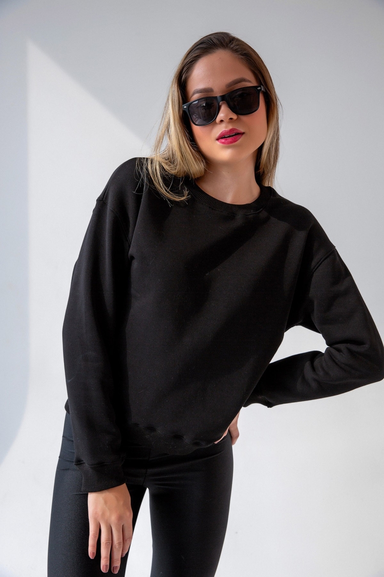 Relaxed Oversize Sweatshirt - Brand: la & vetta - Women & Kids, Baby Clothes Wholesale - TheBS Women