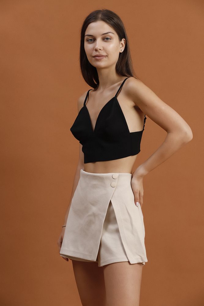 Detailed Mini Skirt - Producer: Topshow - Wholesale Women Clothes - TheBS Women