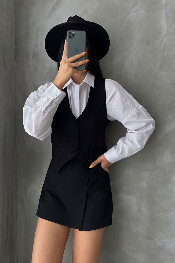 Suede Vest - Producer: Topshow - Wholesale Women Clothes - TheBS Women