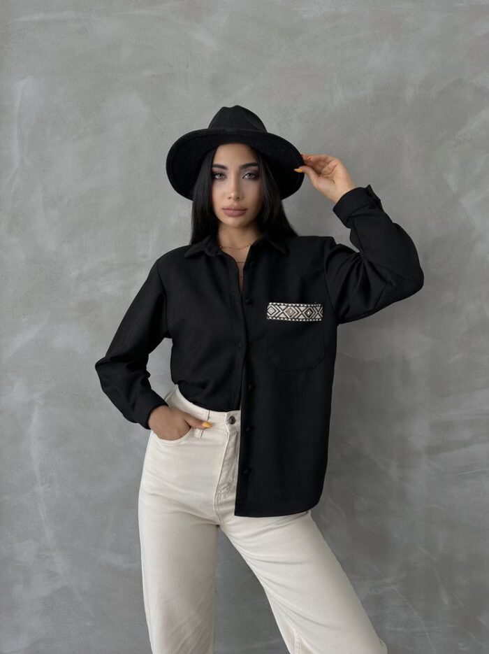 Suede Shirt - Producer: Topshow - Wholesale Women Clothes - TheBS Women