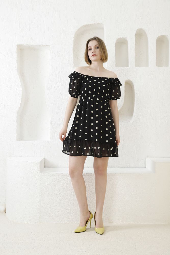Daisy Patterned Dress - Producer: Topshow - Wholesale Women Clothes - TheBS Women