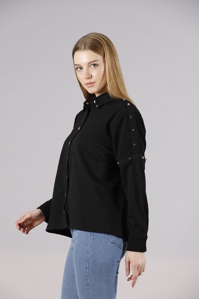 Black Colored Comlek - Producer: Topshow - Wholesale Women Clothes - TheBS Women