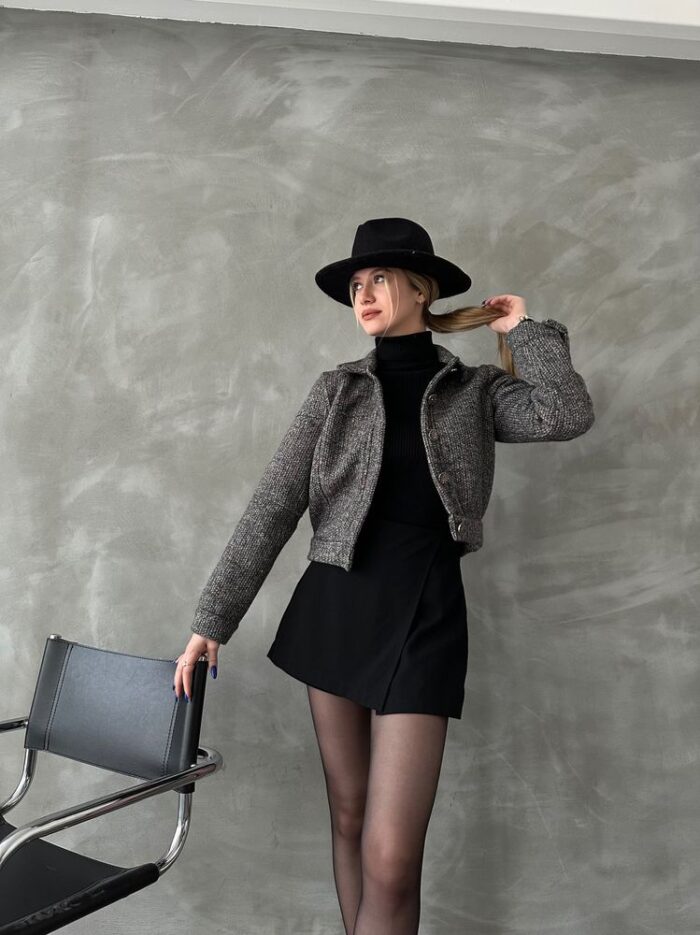 Buttoned Bowl Coat - Producer: Topshow - Wholesale Women Clothes - TheBS Women