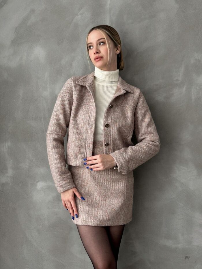 LightButtoned Bowl Coat - Producer: Topshow - Wholesale Women Clothes - TheBS Women