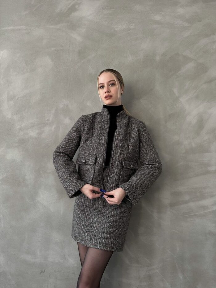 Zippered Bowl Coat - Producer: Topshow - Wholesale Women Clothes - TheBS Women