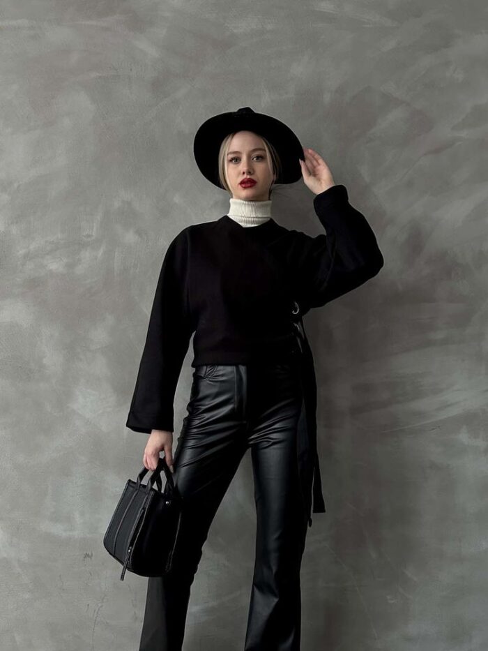 Tied Short Jacket - Producer: Topshow - Wholesale Women Clothes - TheBS Women