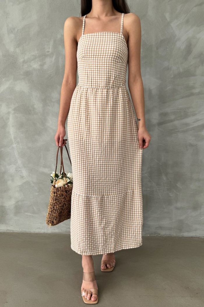 Strap Ankle Length Dress - Producer: Topshow - Wholesale Women Clothes - TheBS Women