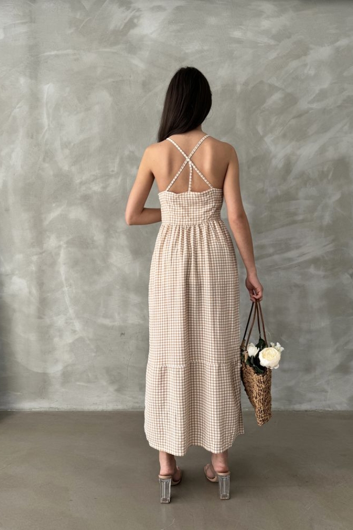 Strap Ankle Length Dress - Producer: Topshow - Wholesale Women Clothes - TheBS Women