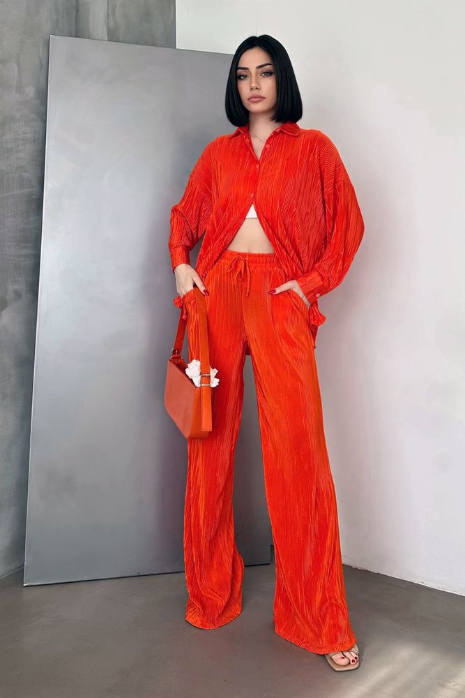 Oranj D 2387 Pleated Trousers - Producer: Topshow - Wholesale Women Clothes - TheBS Women