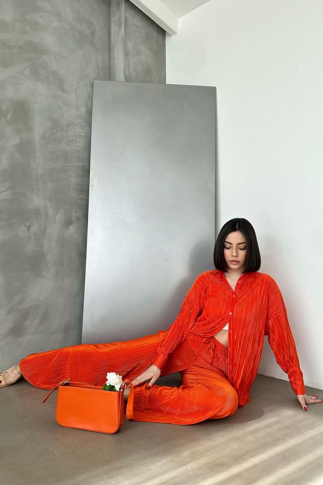 Oranj D 2387 Pleated Trousers - Producer: Topshow - Wholesale Women Clothes - TheBS Women