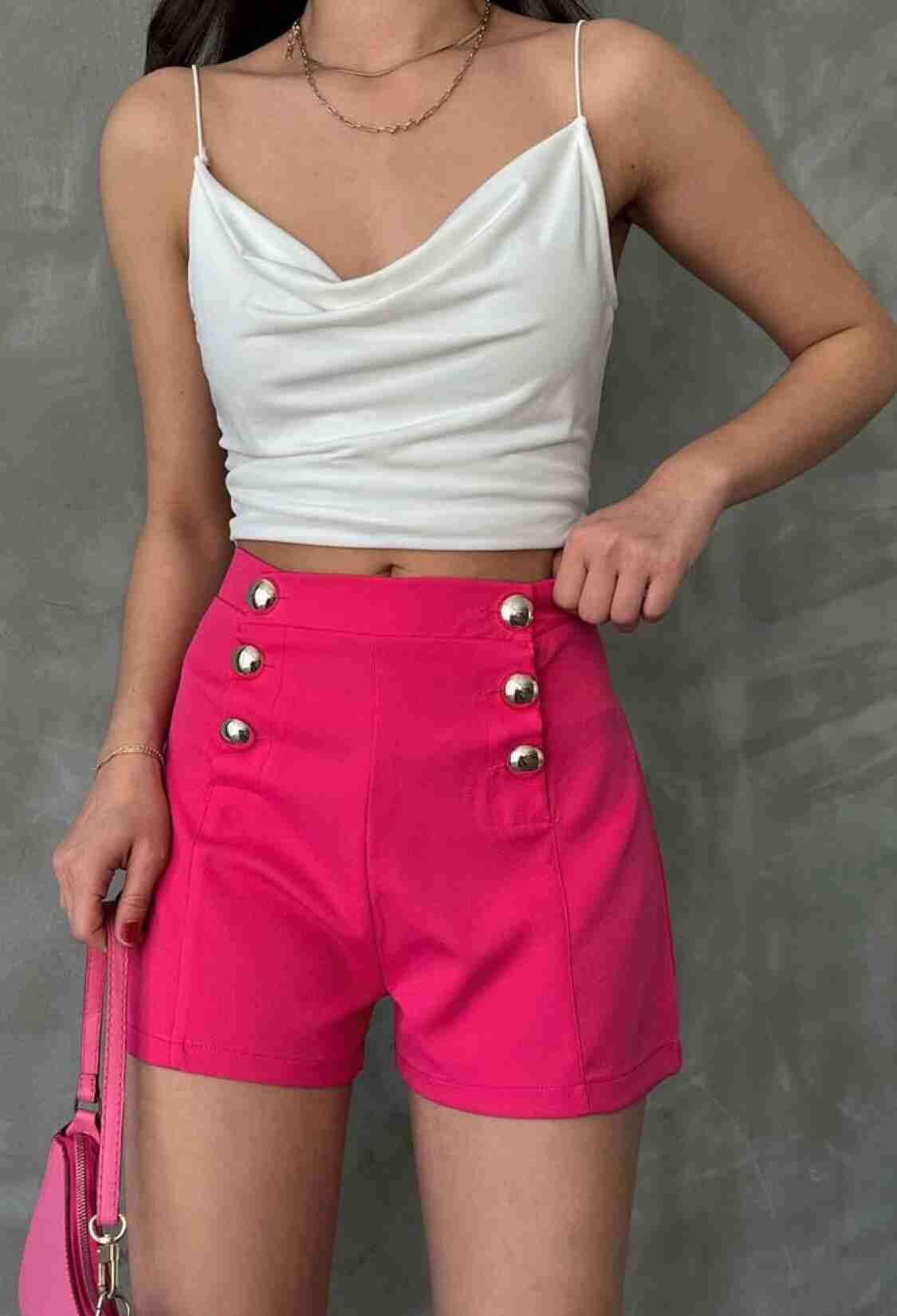 Buttoned Shorts - Brand: Topshow - Women & Kids, Baby Clothes Wholesale - TheBS Women