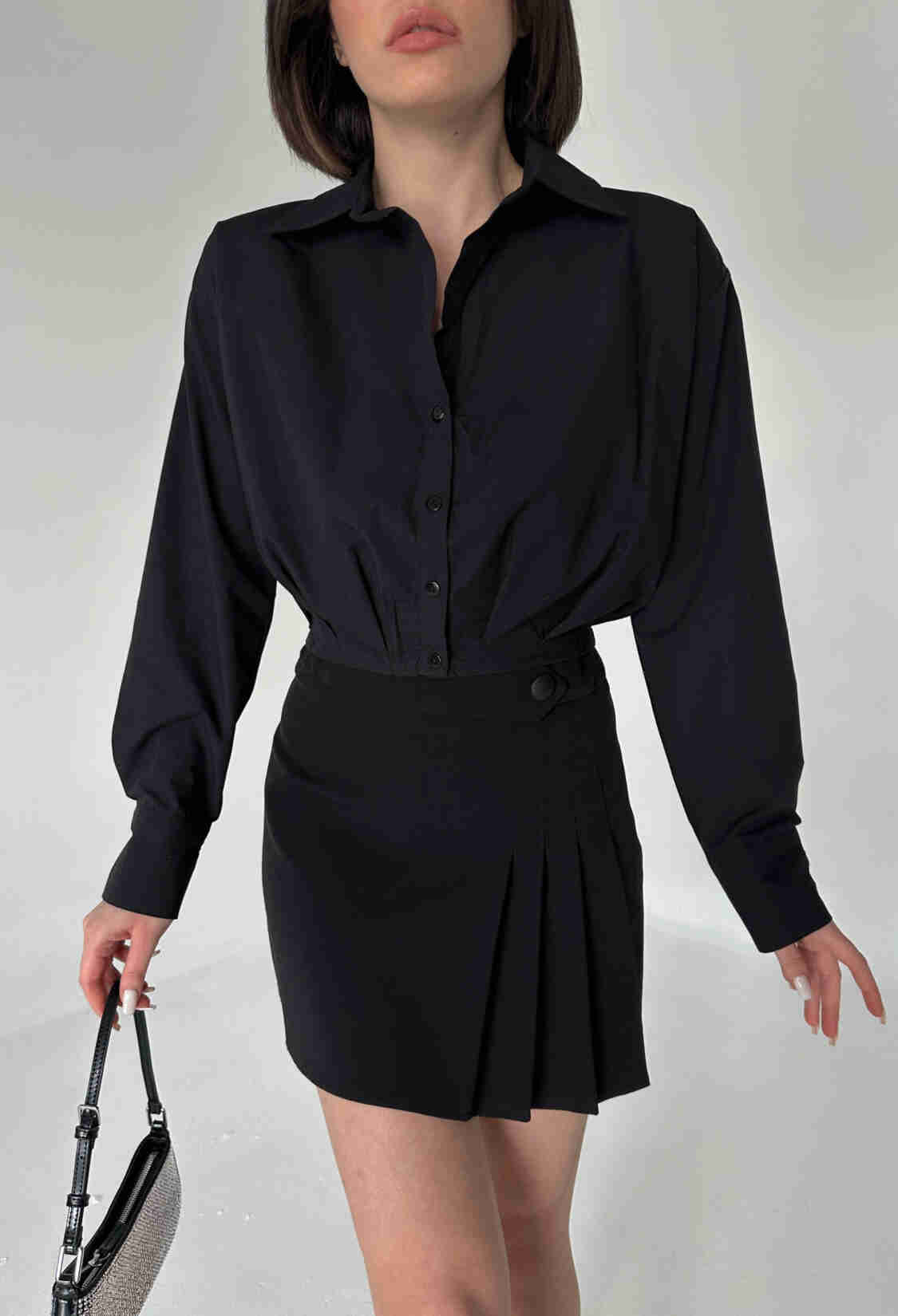 Dacron Crop Shirt - Brand: My Fashion - Women & Kids, Baby Clothes Wholesale - TheBS Women
