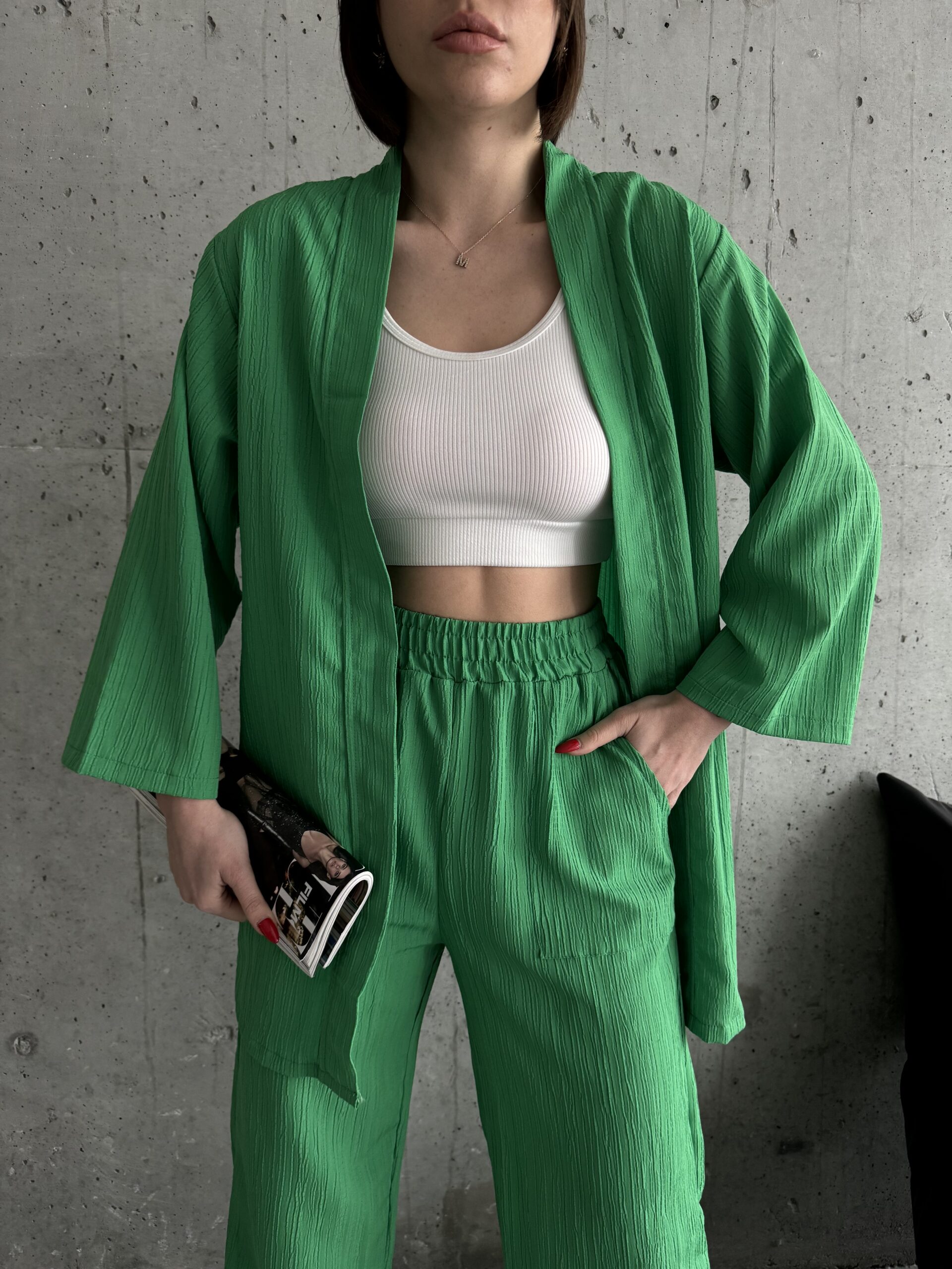 Seersucker Vest Set - Brand: My Fashion - Women & Kids, Baby Clothes Wholesale - TheBS Women