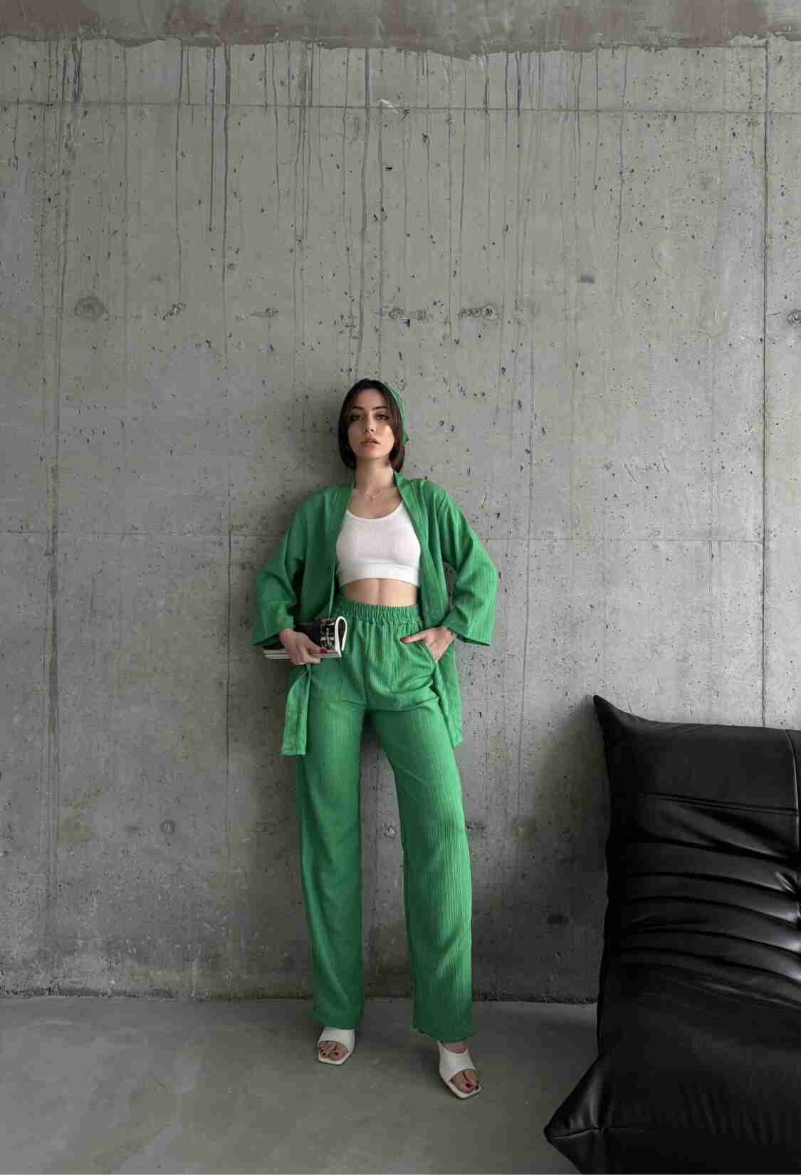 Seersucker Vest Set - Brand: My Fashion - Women & Kids, Baby Clothes Wholesale - TheBS Women