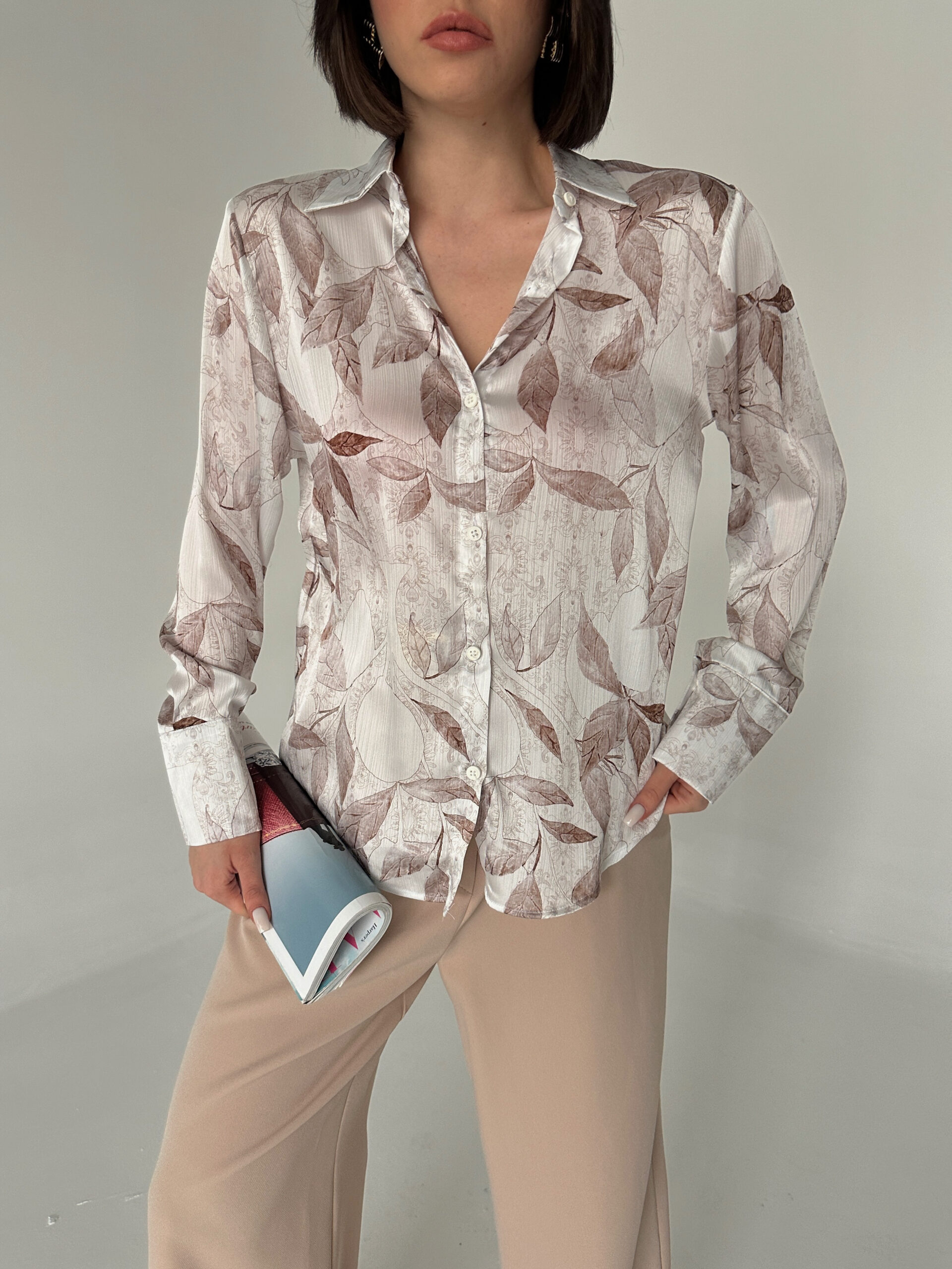 Nettle Pattern Shirt - Brand: My Fashion - Women & Kids, Baby Clothes Wholesale - TheBS Women